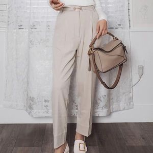 Petite studio nyc, ivory pants, size medium